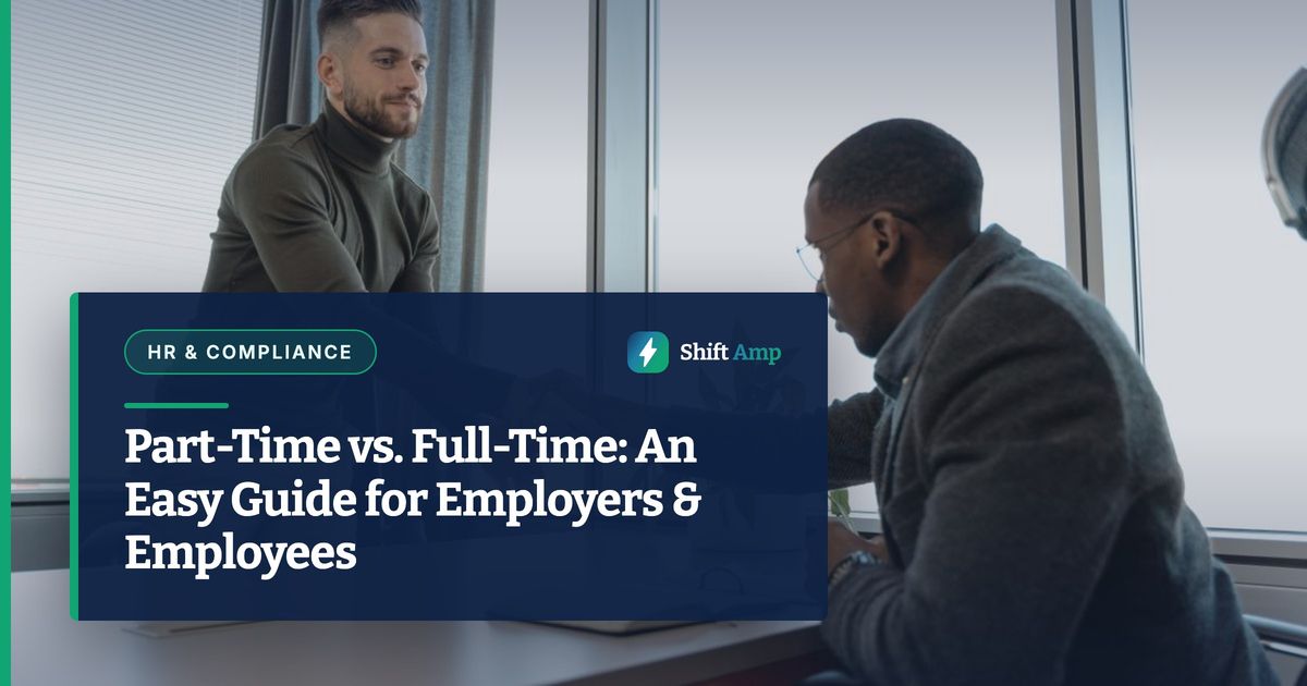 Two businessmen shaking hands in a modern office after a successful meeting or interview.